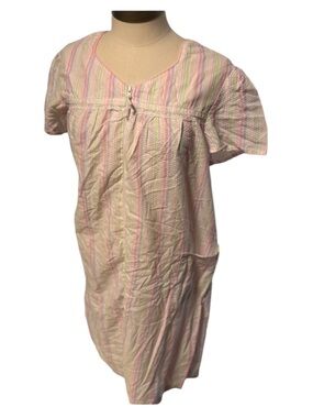 Simply Basic Pastel Striped Sleepwear size L